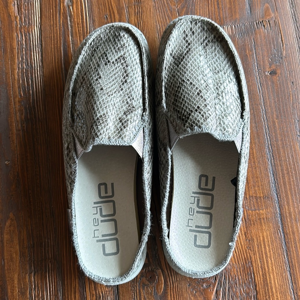 Hey Dude Lexi Leopard Mule